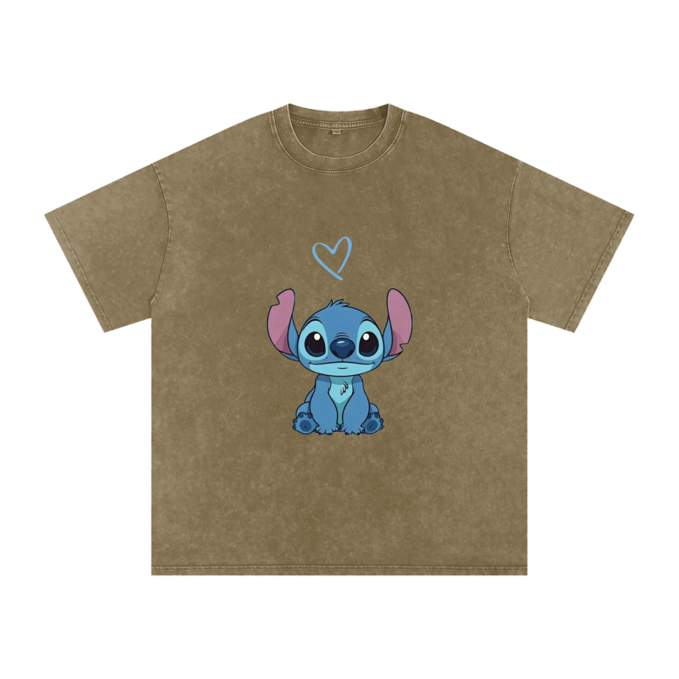 Lilo Loves You Snow Washed T-Shirt - Unisex