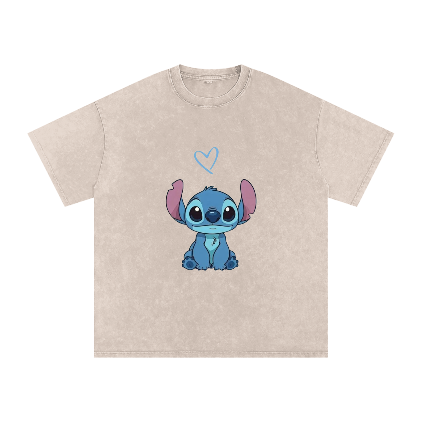 Lilo Loves You Snow Washed T-Shirt - Unisex