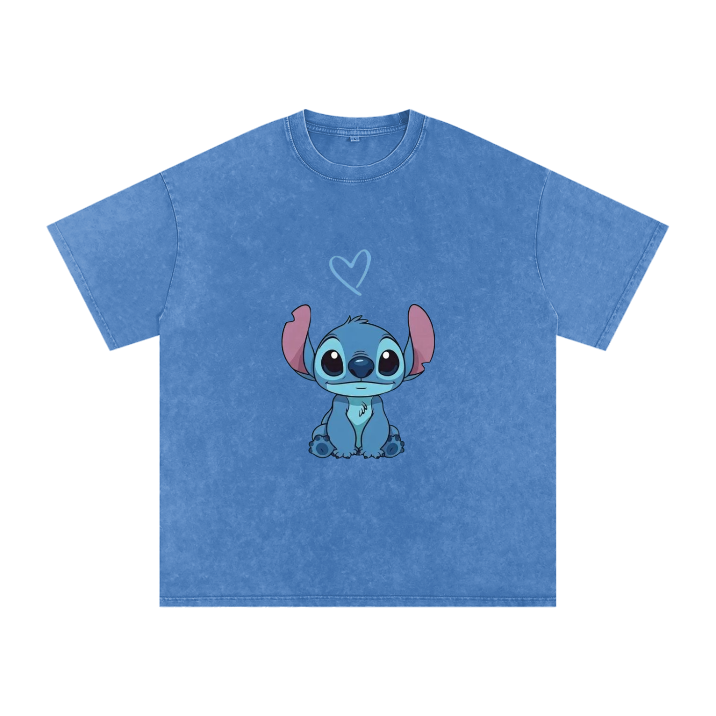 Lilo Loves You Snow Washed T-Shirt - Unisex