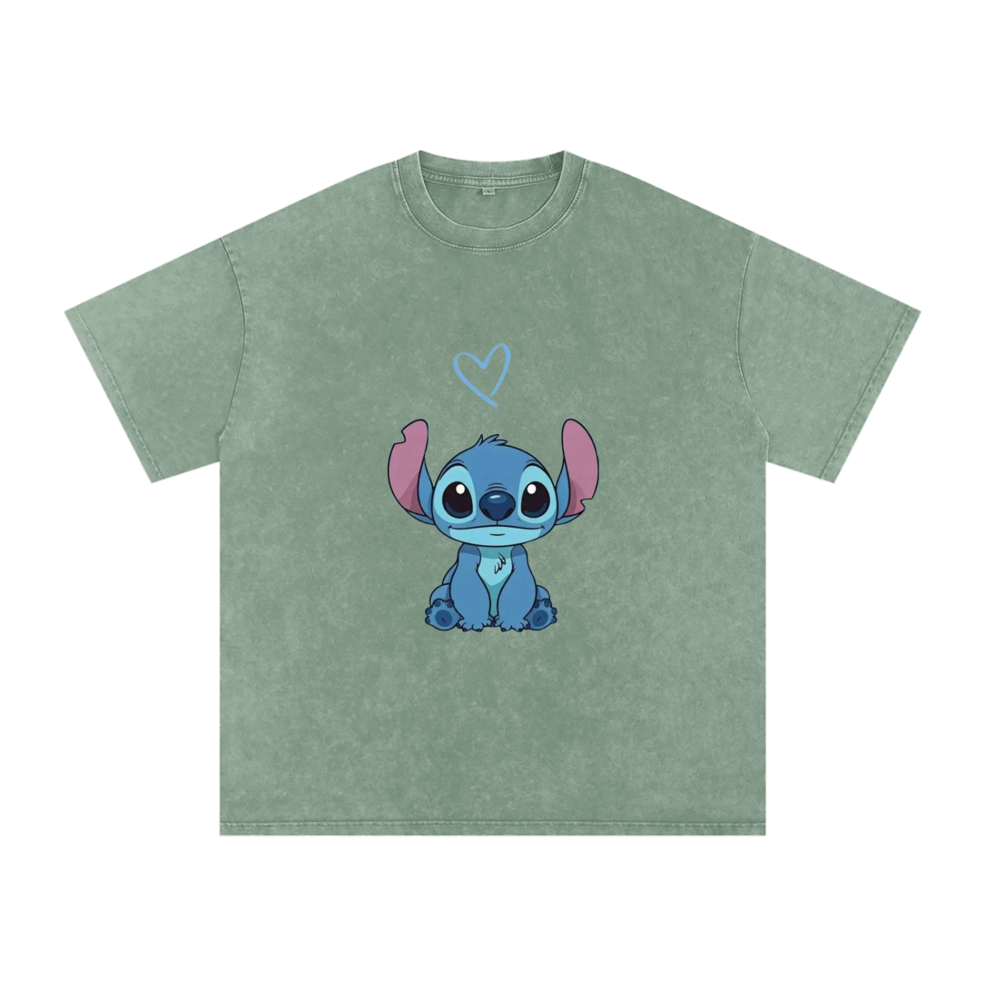 Lilo Loves You Snow Washed T-Shirt - Unisex