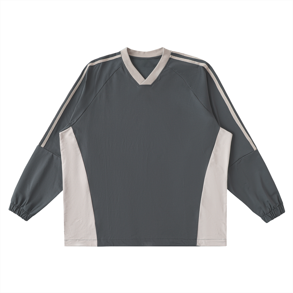 Jackie V-Neck Long-Sleeve T-Shirt