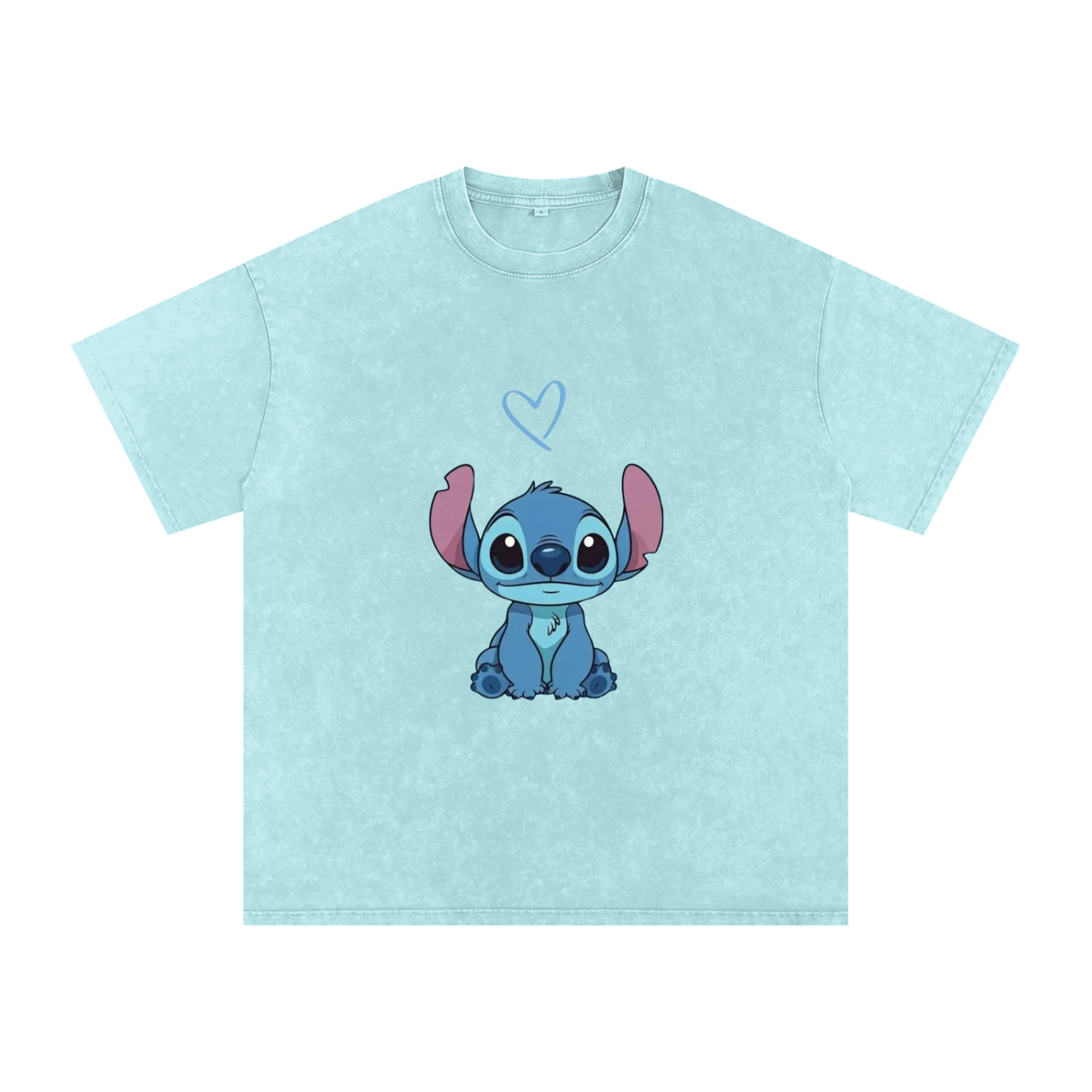 Lilo Loves You Snow Washed T-Shirt - Unisex