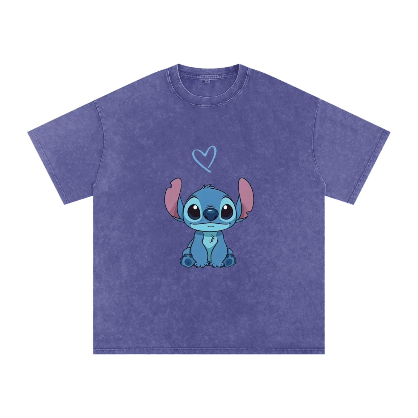 Lilo Loves You Snow Washed T-Shirt - Unisex